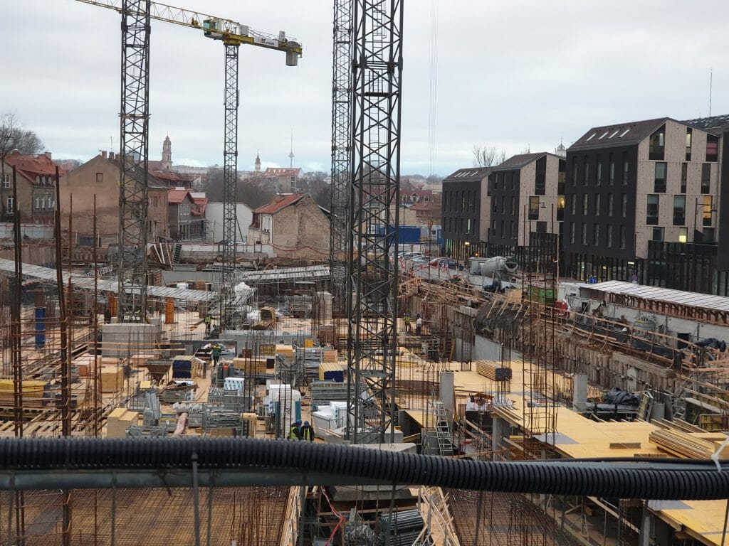 PAUPYS 6 etapas (Aukštaičių g. 7) - Multi apartment - construction photos