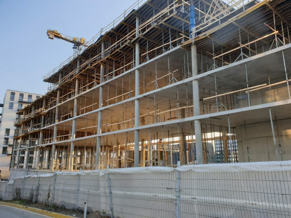 Business Stadium North East (Rinktinės g. 3) - Verslo centras - statybų nuotraukos