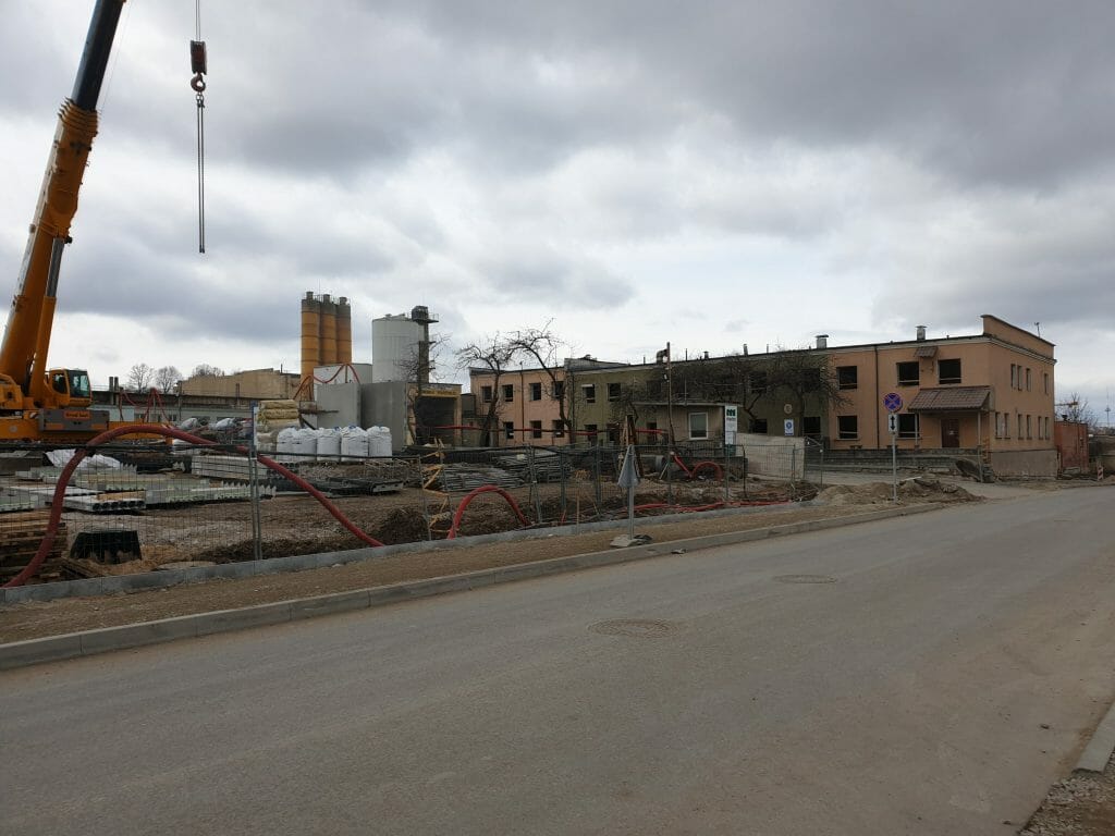 Vilnelės skverai 3 etapas (Manufaktūrų g. 7) - Korterelamu - ehituse fotod