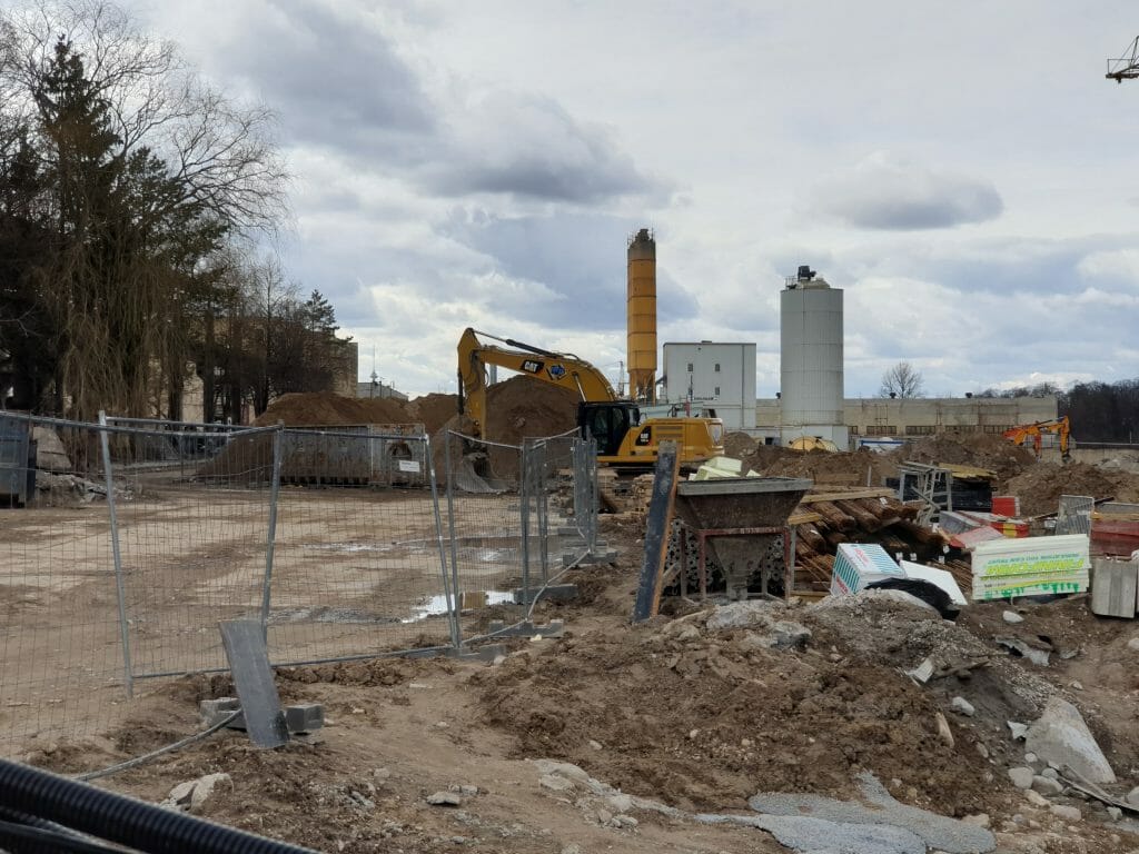 Vilnelės skverai 1 etapas (Manufaktūrų g. 7) - Multi apartment - construction photos