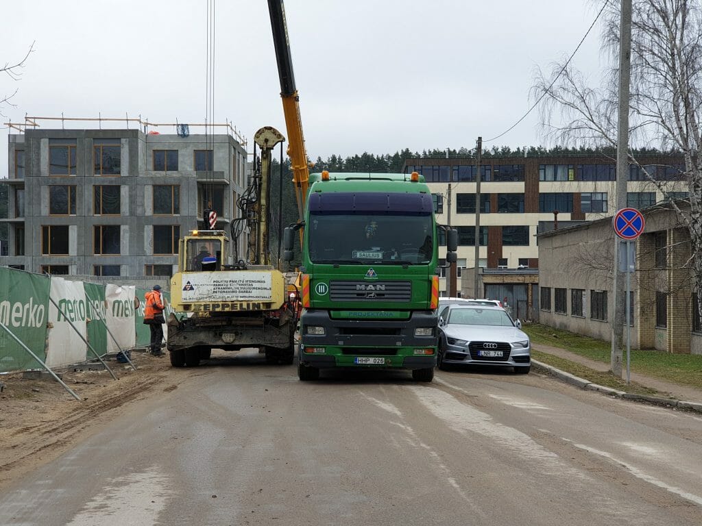 Vilnelės skverai 1 etapas (Manufaktūrų g. 7) - Multi apartment - construction photos