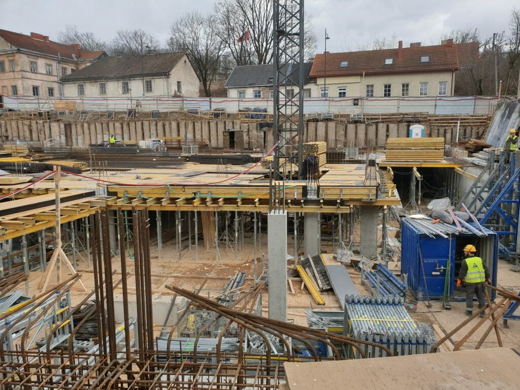 PAUPYS 6 etapas (Aukštaičių g. 7) - Multi apartment - construction photos
