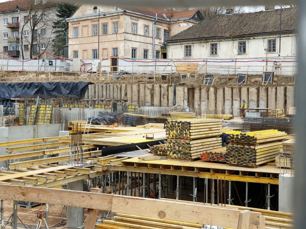 PAUPYS 6 etapas (Aukštaičių g. 7) - Multi apartment - construction photos