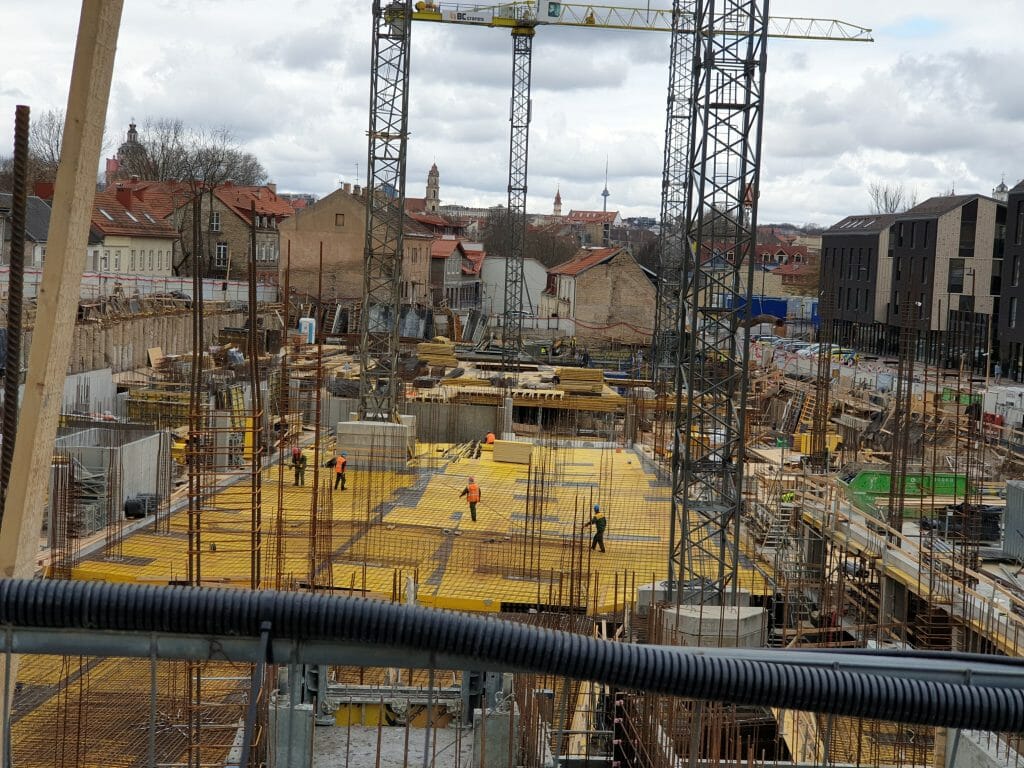 PAUPYS 6 etapas (Aukštaičių g. 7) - Multi apartment - construction photos