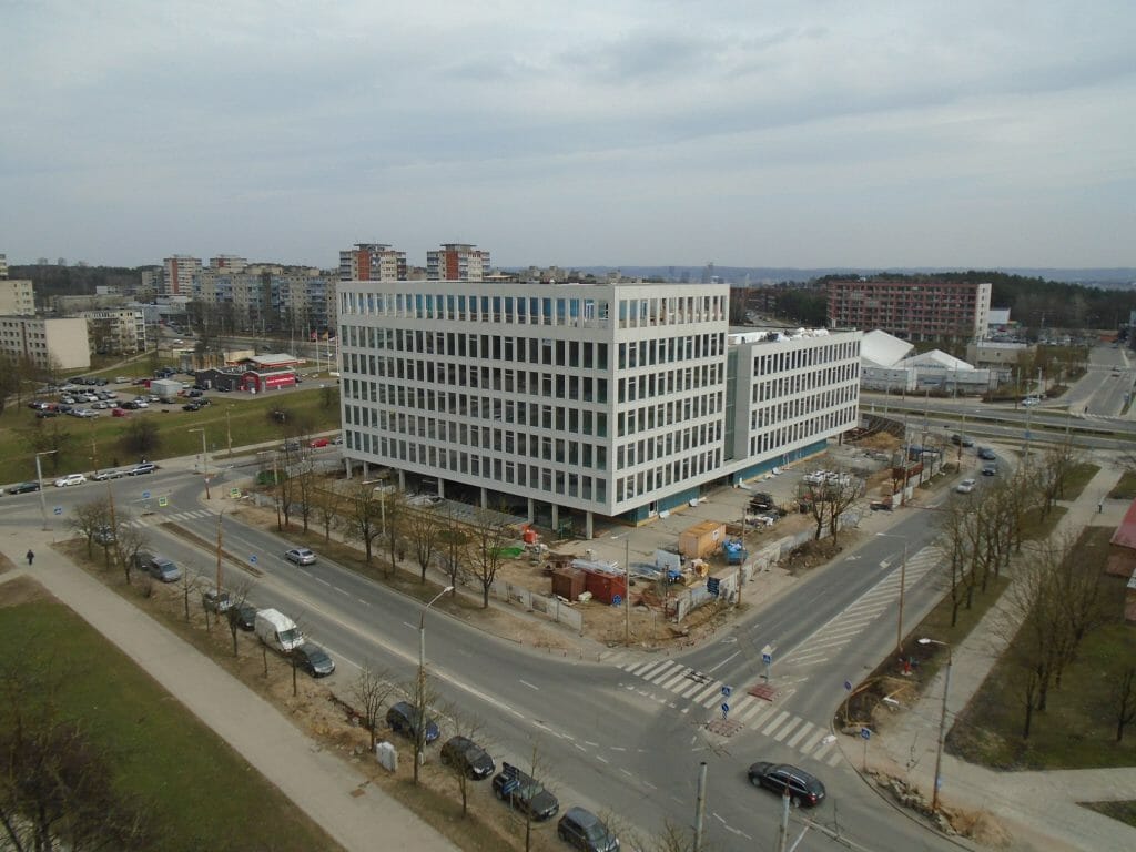 Freedom 36 (Laisvės pr. 36) - Office center - construction photos