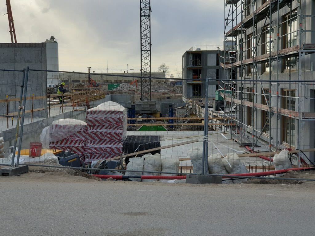 Vilnelės skverai 1 etapas (Manufaktūrų g. 7) - Multi apartment - construction photos