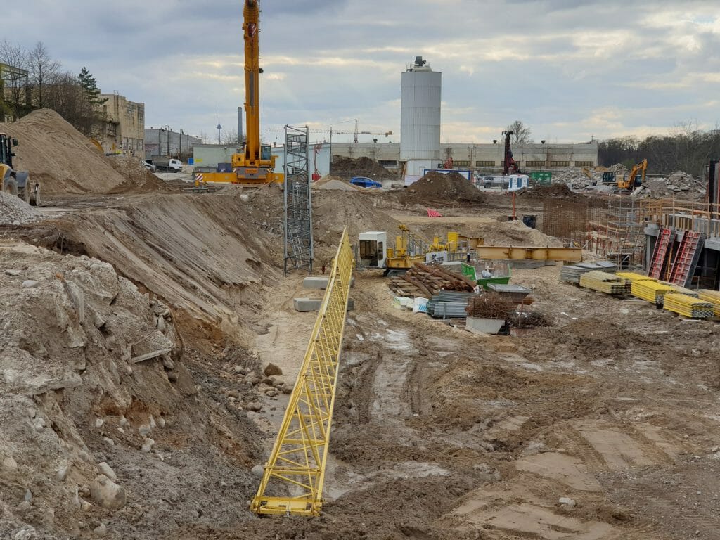 Vilnelės skverai 1 etapas (Manufaktūrų g. 7) - Multi apartment - construction photos