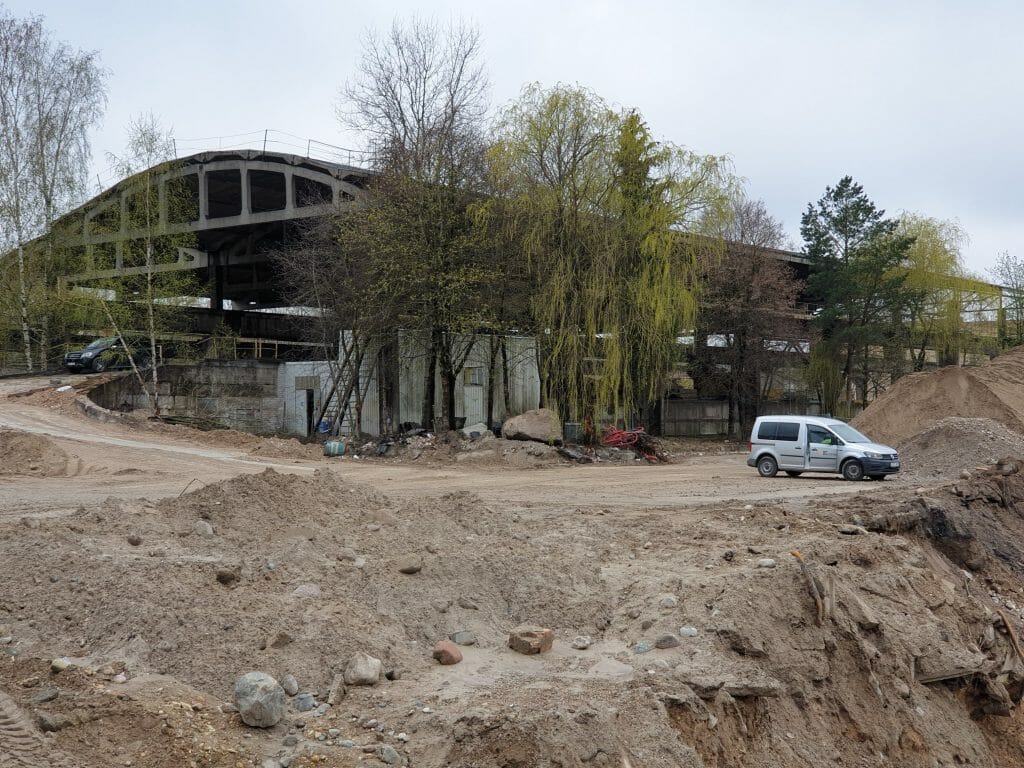 Vilnelės skverai 1 etapas (Manufaktūrų g. 7) - Multi apartment - construction photos