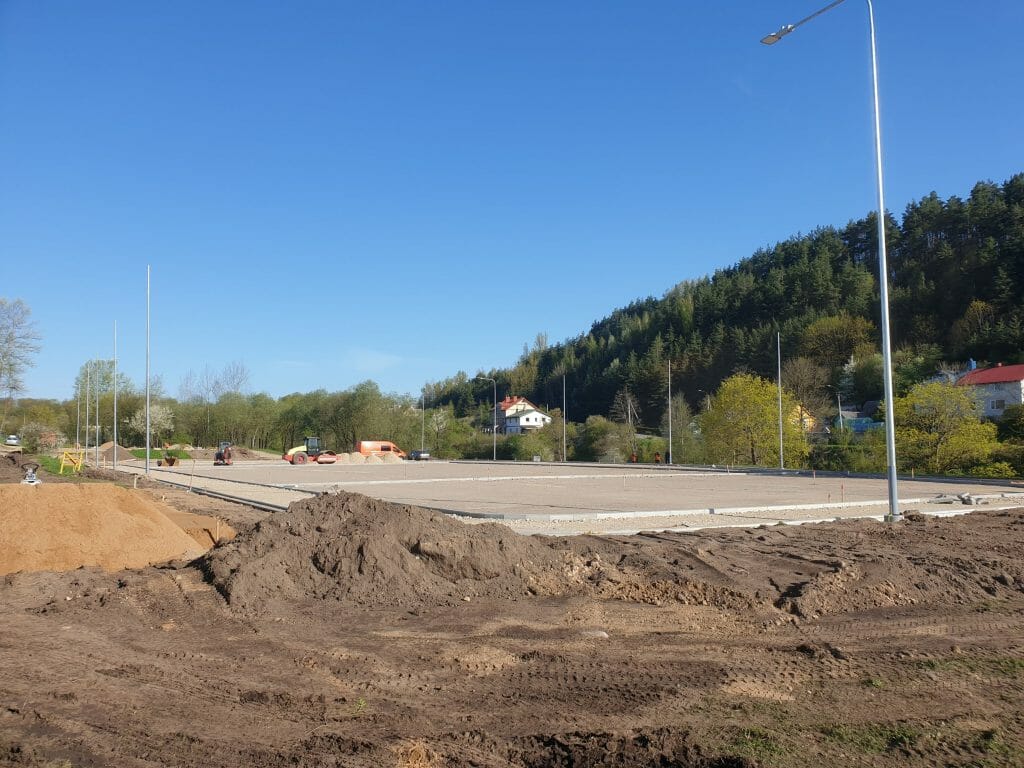 Kaukysos g. sporto aikštynas (Kaukysos g.) - Sports field or court - construction photos