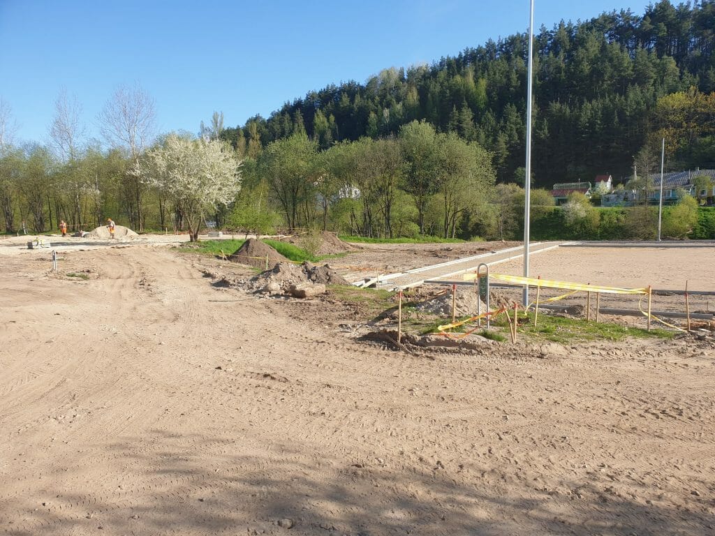 Kaukysos g. sporto aikštynas (Kaukysos g.) - Sports field or court - construction photos