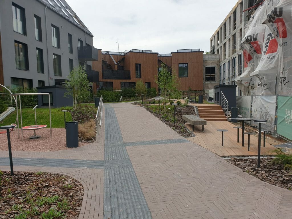 PAUPYS 7 etapas (Aukštaičių g. 19, Paupio g. 50) - Multi apartment - construction photos