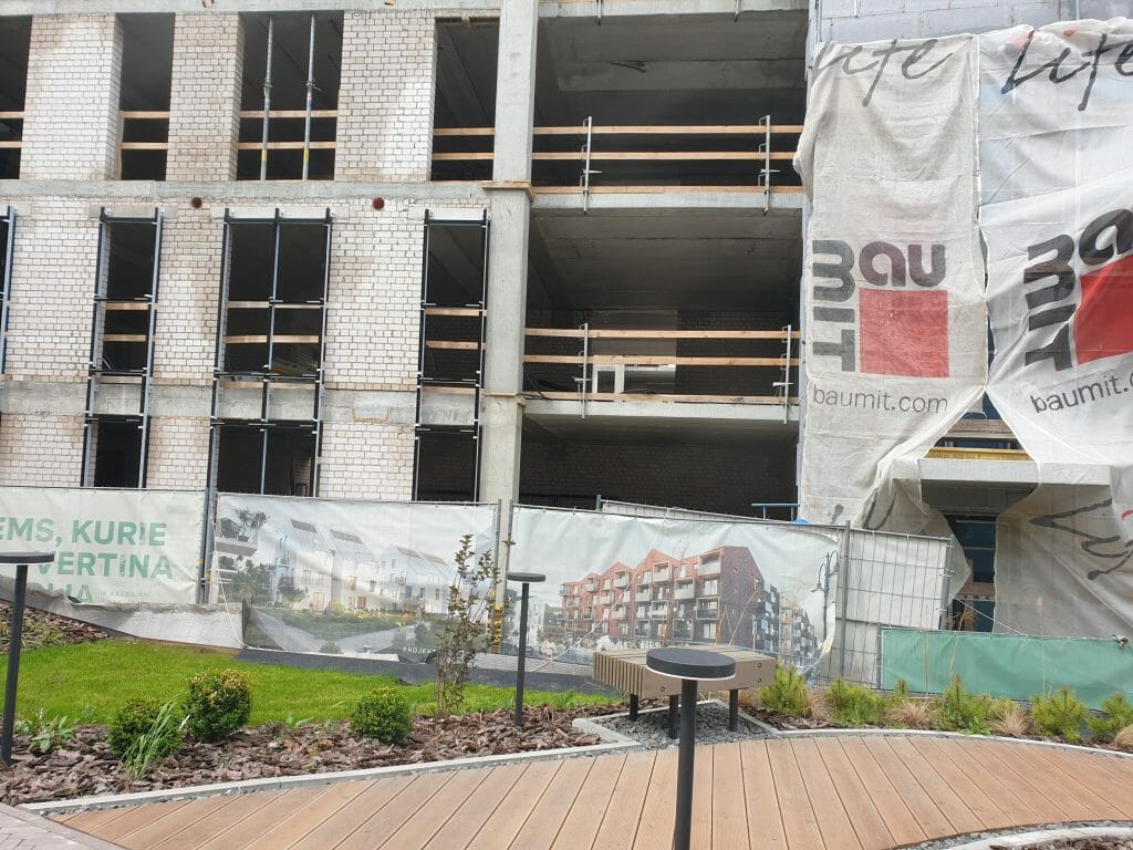 PAUPYS 7 etapas (Aukštaičių g. 19, Paupio g. 50) - Multi apartment - construction photos