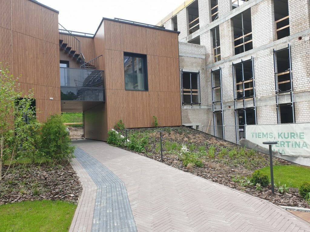 PAUPYS 7 etapas (Aukštaičių g. 19, Paupio g. 50) - Multi apartment - construction photos