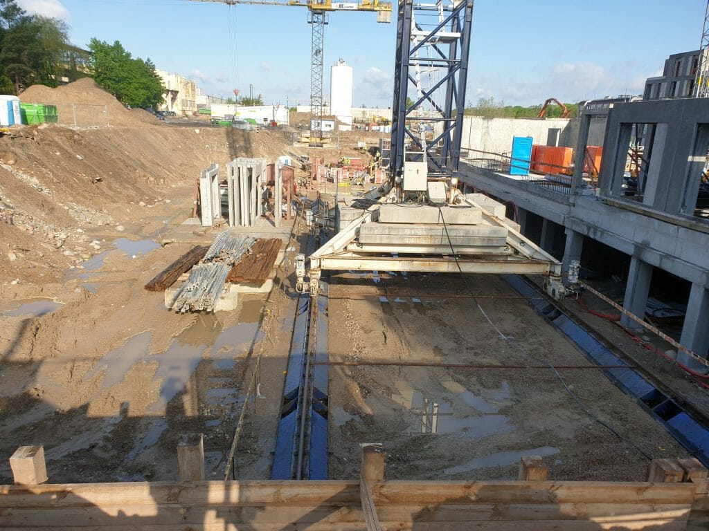 Vilnelės skverai 1 etapas (Manufaktūrų g. 7) - Multi apartment - construction photos