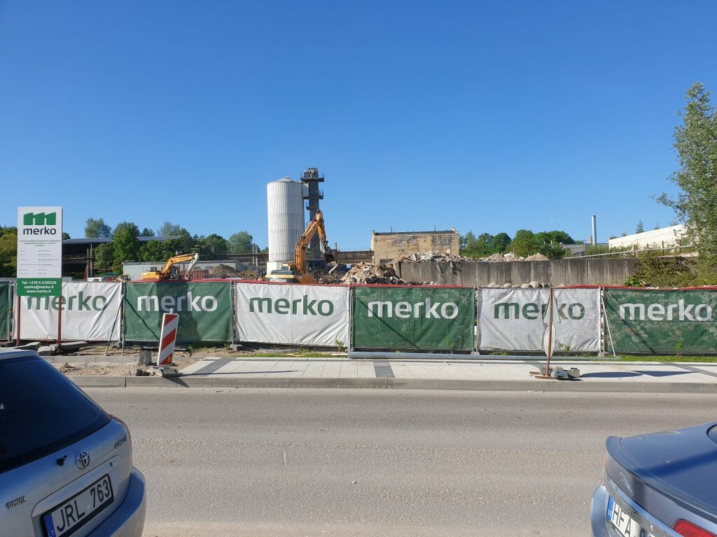 Vilnelės skverai 3 etapas (Manufaktūrų g. 7) - Korterelamu - ehituse fotod