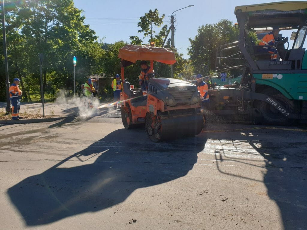 Manufaktūrų g. (Manufaktūrų g.) - Bike path, Street - construction photos