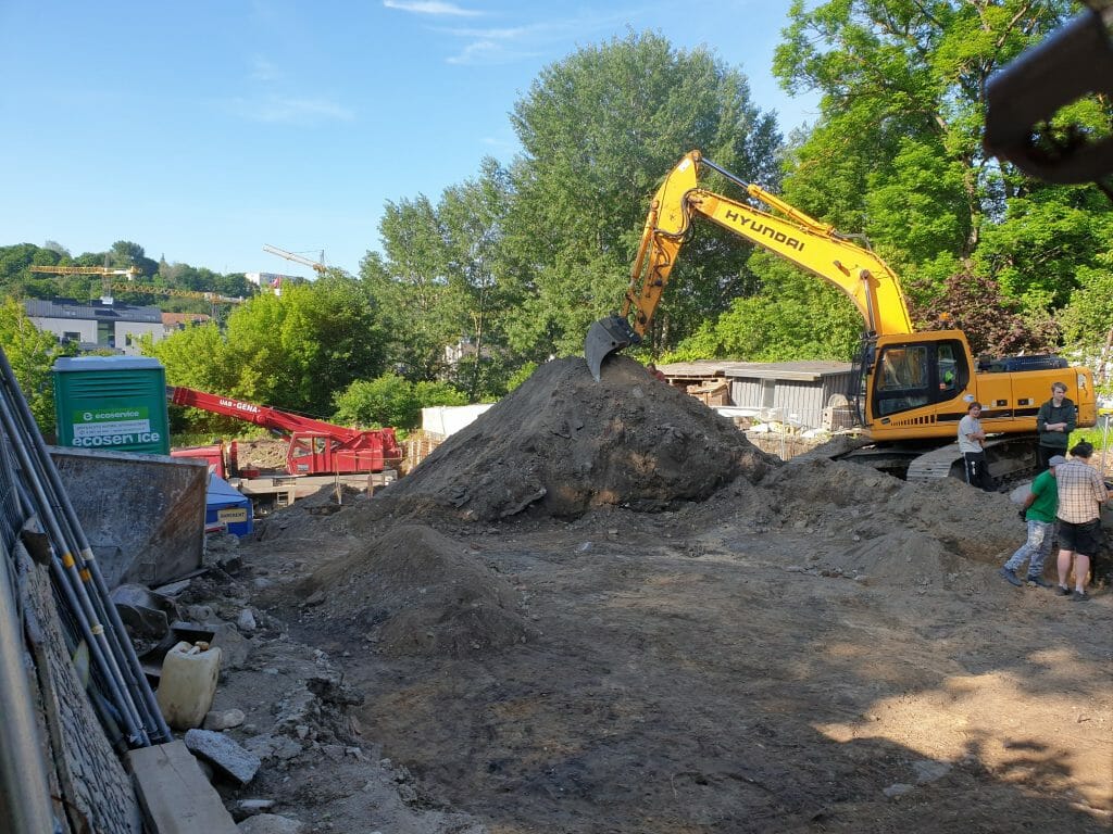 Užupio ložės (Polocko g. 7A) - Multi apartment - construction photos