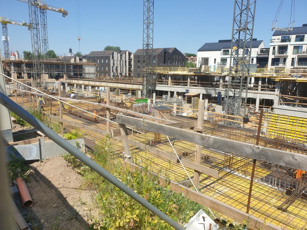 PAUPYS 6 etapas (Aukštaičių g. 7) - Multi apartment - construction photos