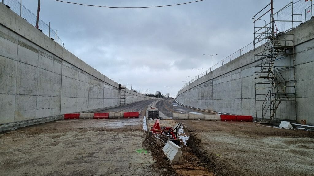 Žirnių, Liepkalnio ir Minsko pl. sankryžos rekonstrukcija (Minsko pl.) - Road - construction photos