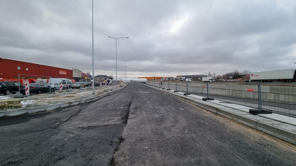 Žirnių, Liepkalnio ir Minsko pl. sankryžos rekonstrukcija (Minsko pl.) - Road - construction photos