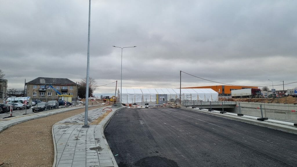 Žirnių, Liepkalnio ir Minsko pl. sankryžos rekonstrukcija (Minsko pl.) - Road - construction photos