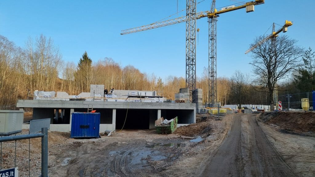 Miško ardai 2 etapas (Burbiškių g. 6) - Multi apartment - construction photos