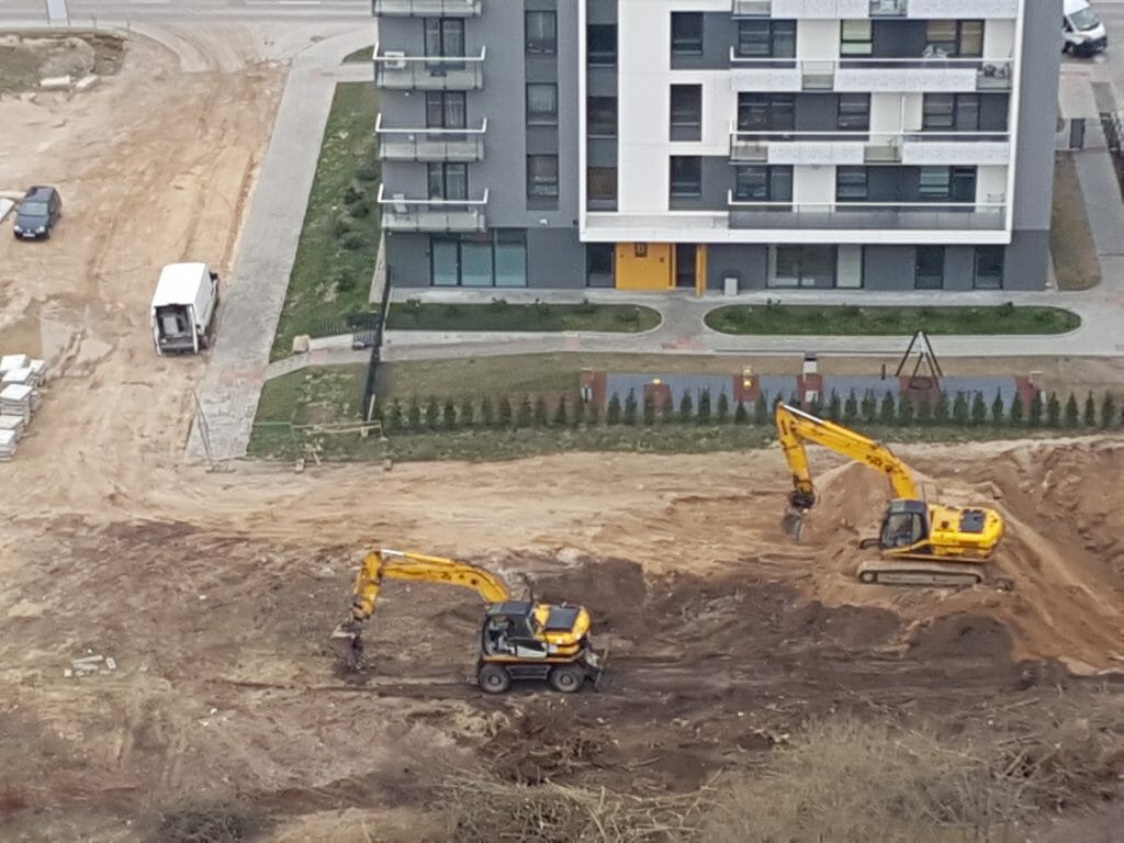 S15 (Spaudos g. 15) - Multi apartment - construction photos