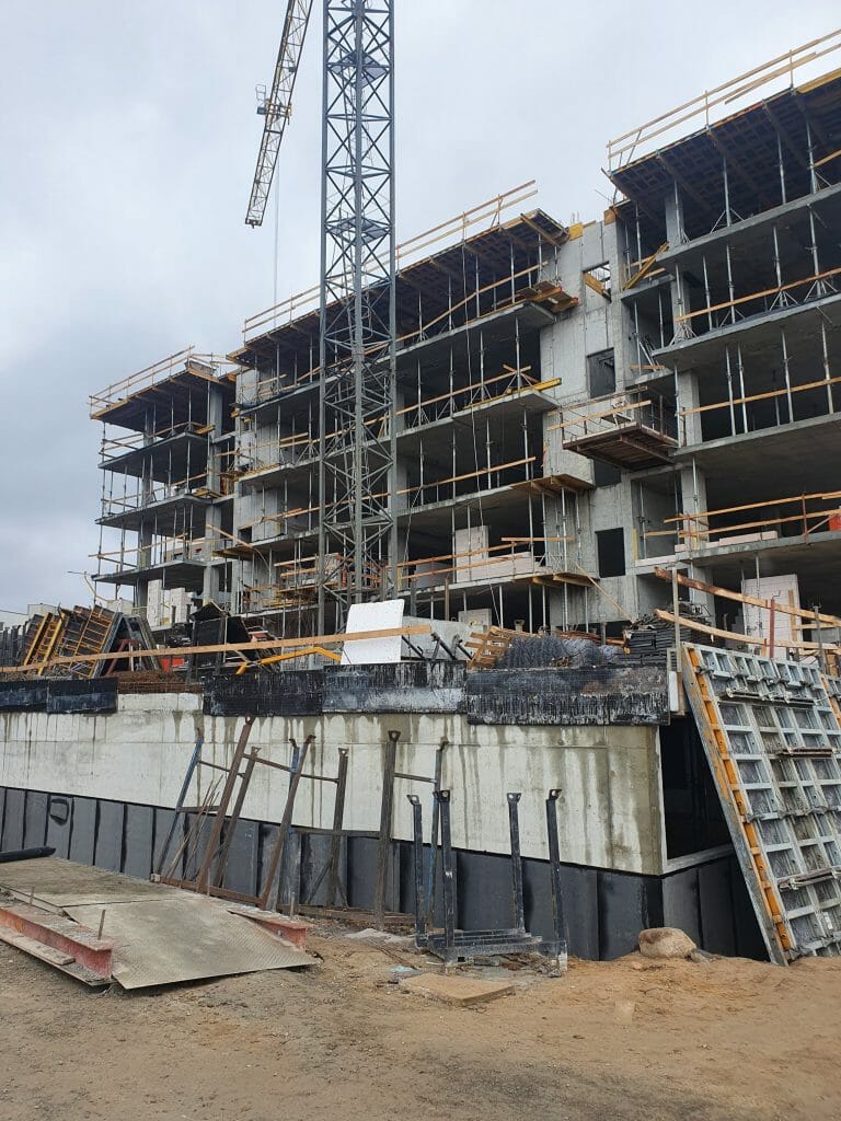 Altum 1 etapas (Karaliaučiaus g. 1) - Multi apartment - construction photos