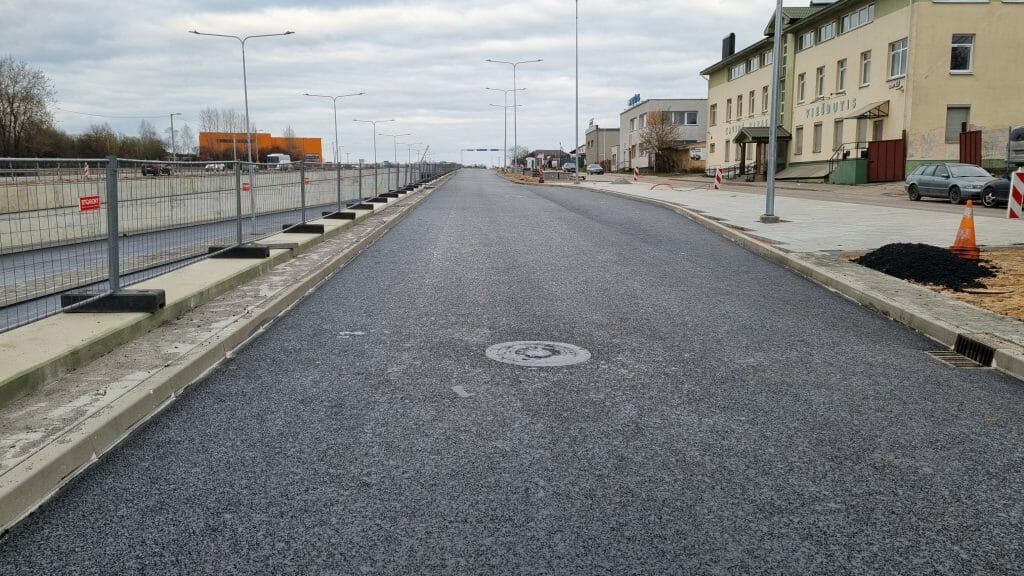 Žirnių, Liepkalnio ir Minsko pl. sankryžos rekonstrukcija (Minsko pl.) - Road - construction photos