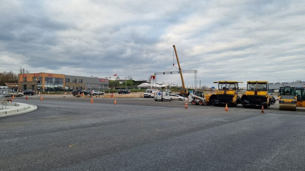 Žirnių, Liepkalnio ir Minsko pl. sankryžos rekonstrukcija (Minsko pl.) - Road - construction photos
