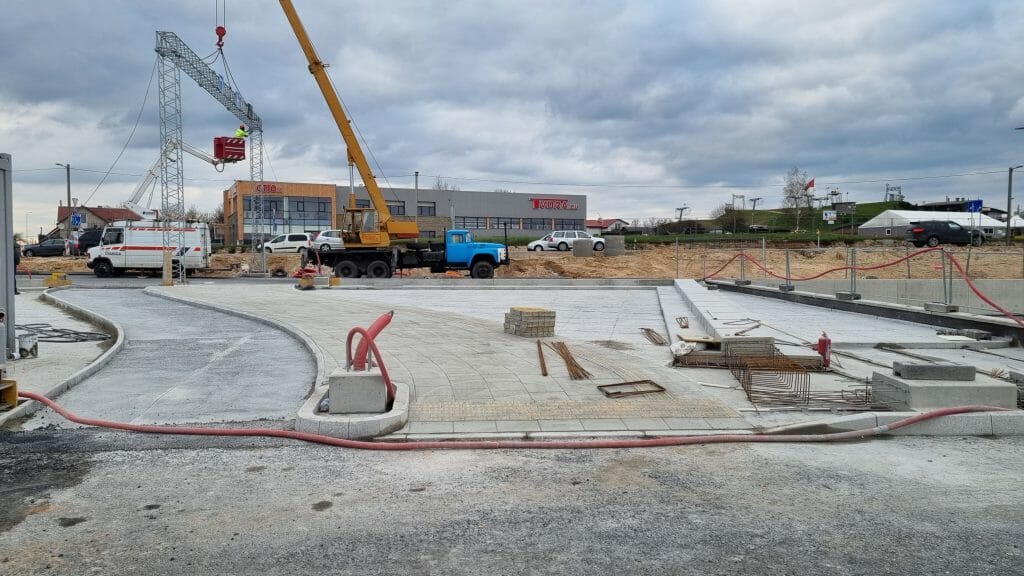 Žirnių, Liepkalnio ir Minsko pl. sankryžos rekonstrukcija (Minsko pl.) - Road - construction photos