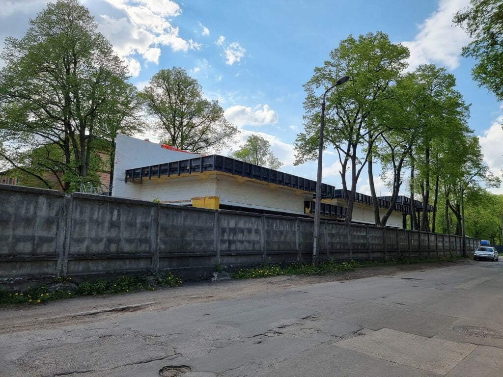 Tēraudlietuves iela 3 (Tēraudlietuves iela 3) - Cultural center - construction photos