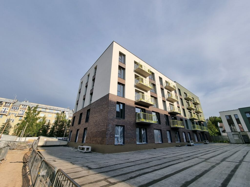 Būk čia (Bukčių g. 6) - Multi apartment - construction photos