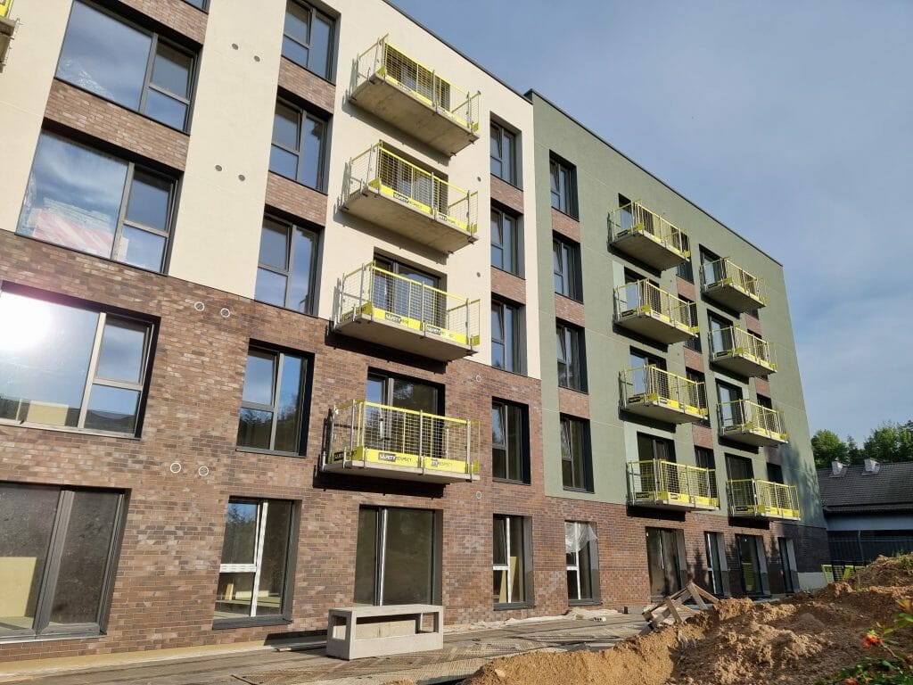 Būk čia (Bukčių g. 6) - Multi apartment - construction photos