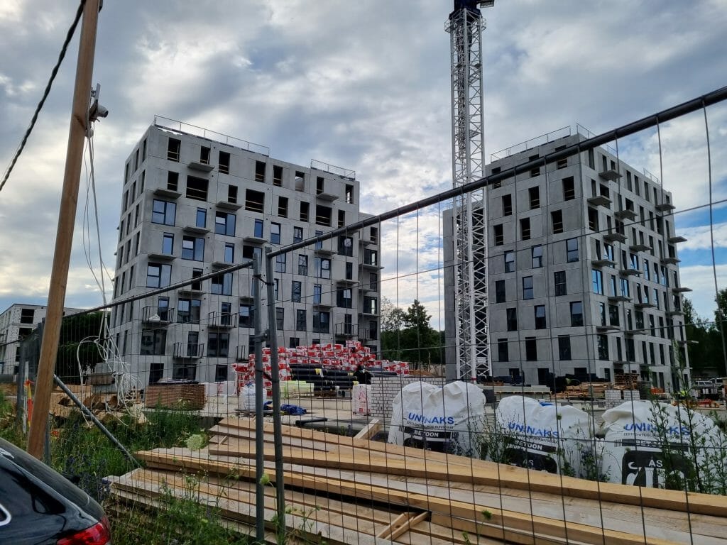 Bajorų lajos 2 etapas (Bajorų kel. 29) - Daugiabutis - statybų nuotraukos