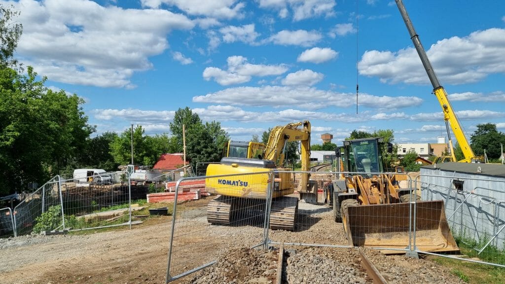 Pėsčiųjų tunelis po geležinkeliu Iešmininkų g. (Iešmininkų g.) - Velosipēdu ceļš, Gājēju ceļš - būvdarbu attēli