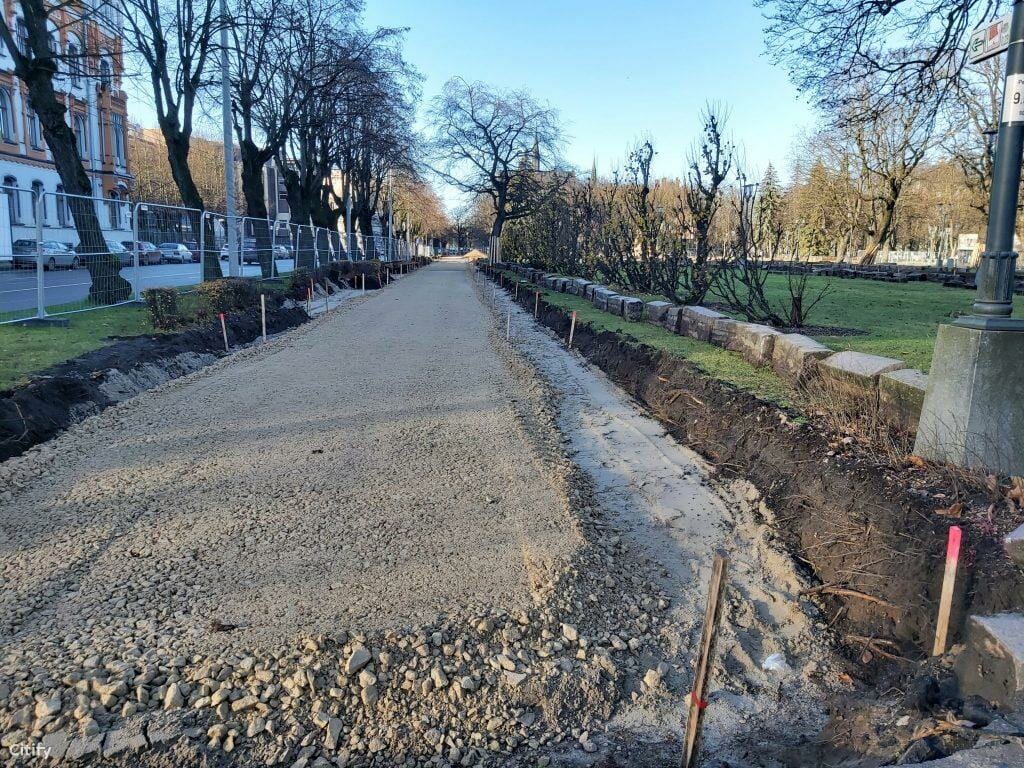 Esplanādes seguma atjaunošana 1., 2. un 7. zona (Esplanādes parks) - Parks - būvdarbu attēli