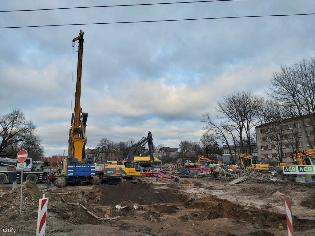 Austrumu maģistrāle - 1. kārta - Gustava Zemgala gatve no Ūnijas ielas līdz Staiceles ielai (Gustava Zemgala Gatve) - Road - construction photos