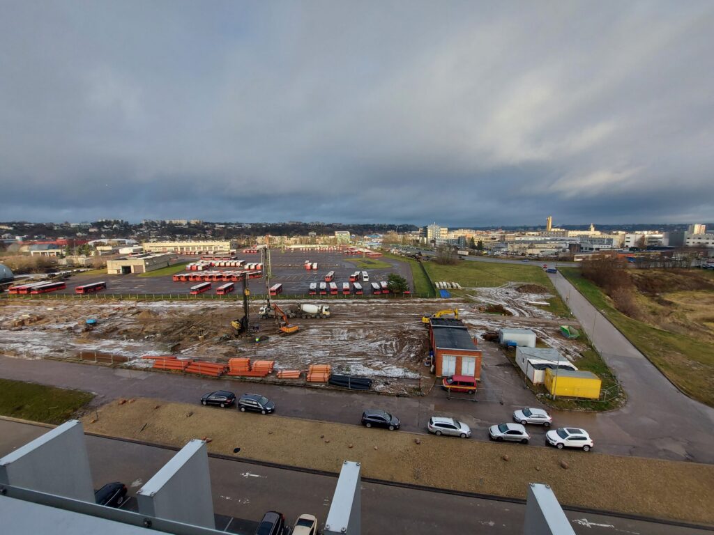 Raudondvario pl. 107B (Raudondvario pl. 107B) - Kaubanduskeskus - ehituse fotod