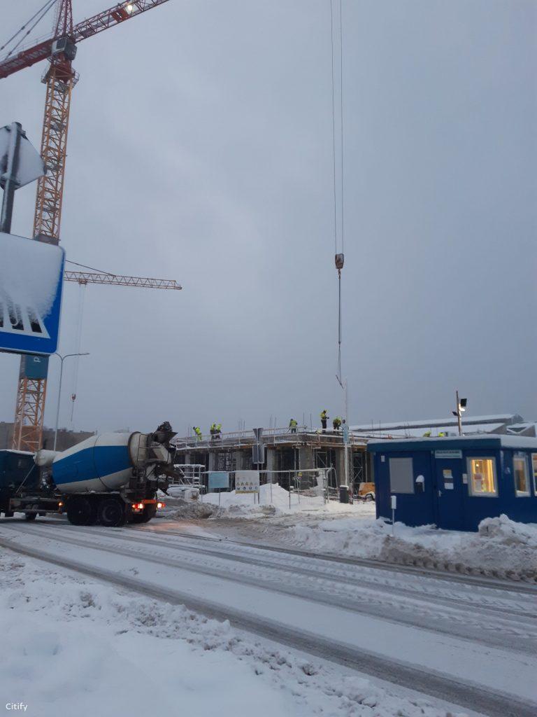 Mihaila Tāla iela 1 (Mihaila Tāla iela 1) - Office center - construction photos