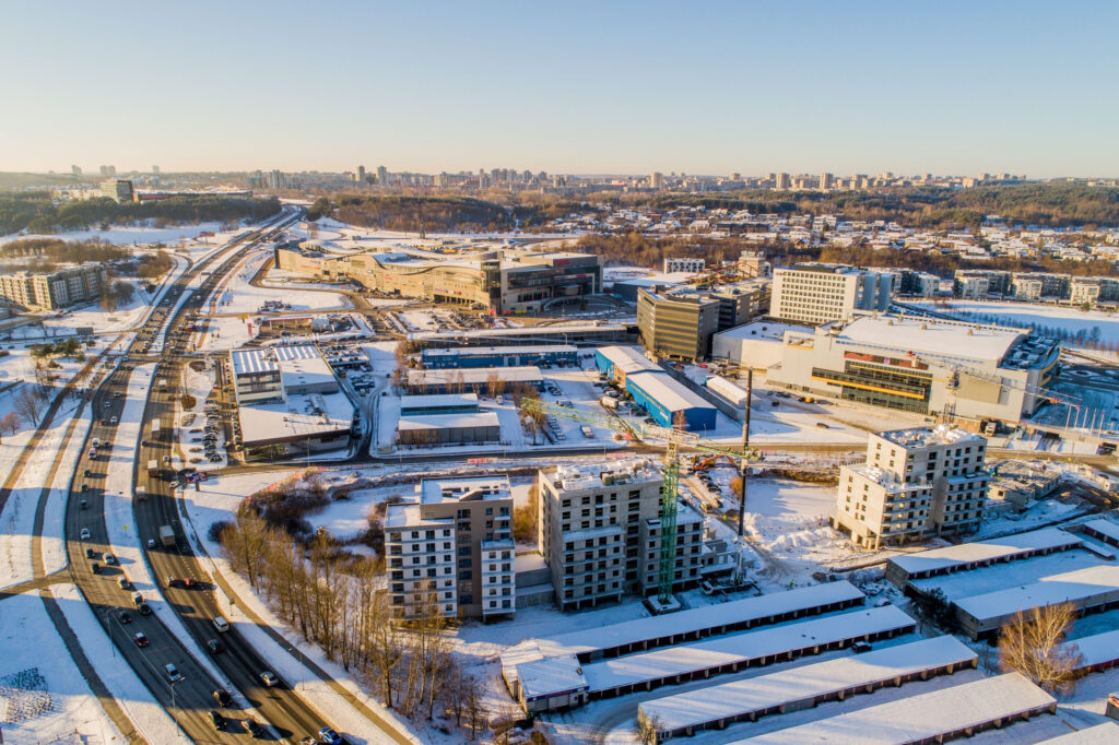 Go Life (Vito Gerulaičio g. 4, Ozo g. 6B) - Daugiabutis - statybų nuotraukos