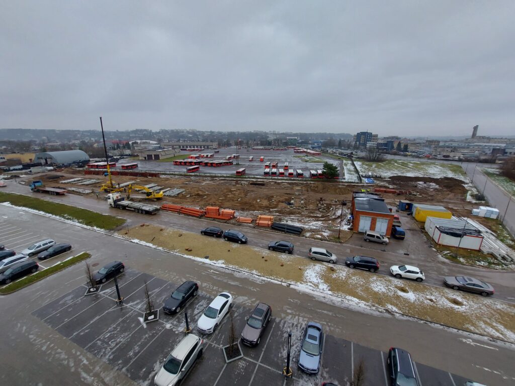 Raudondvario pl. 107B (Raudondvario pl. 107B) - Kaubanduskeskus - ehituse fotod