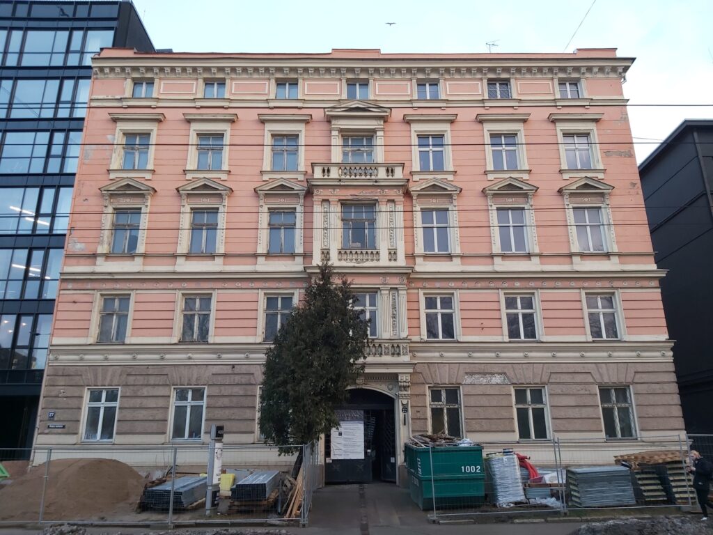 Raiņa nams (Raiņa bulvāris 27) - Multi apartment - construction photos