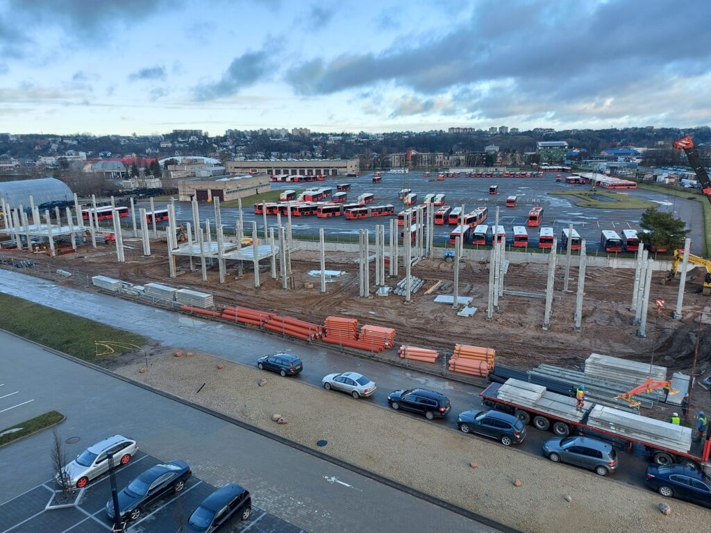 Raudondvario pl. 107B (Raudondvario pl. 107B) - Kaubanduskeskus - ehituse fotod