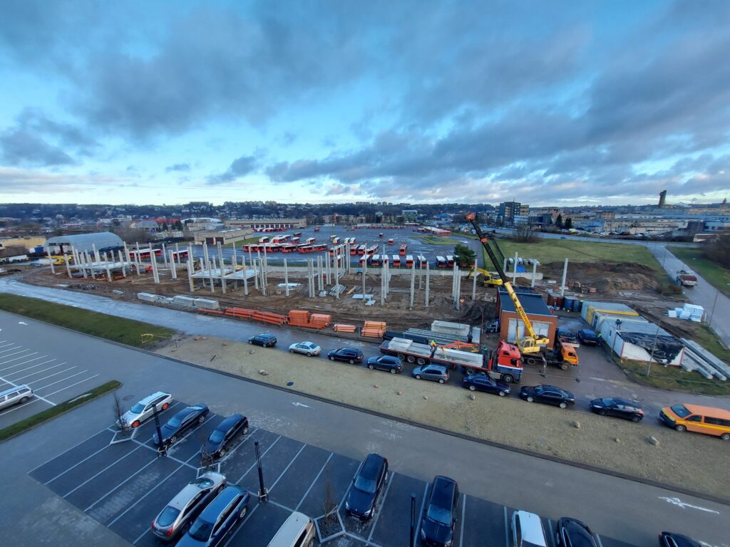 Raudondvario pl. 107B (Raudondvario pl. 107B) - Kaubanduskeskus - ehituse fotod