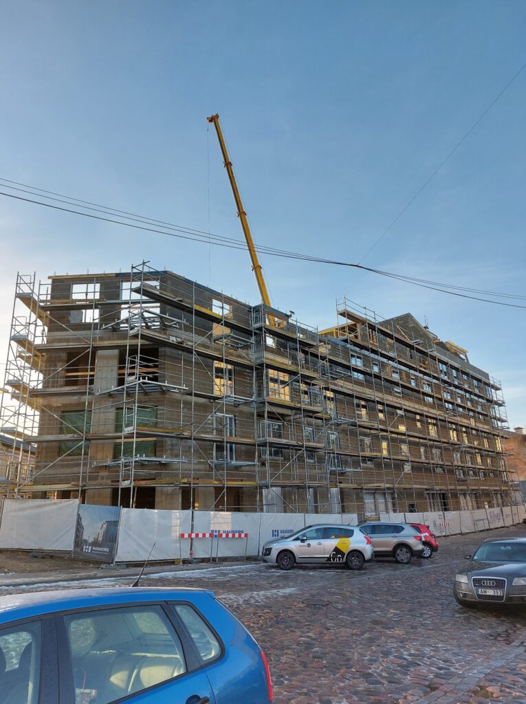 Elijas nami (Elijas iela 26, Latgales iela 31, 33, 35) - Multi apartment - construction photos