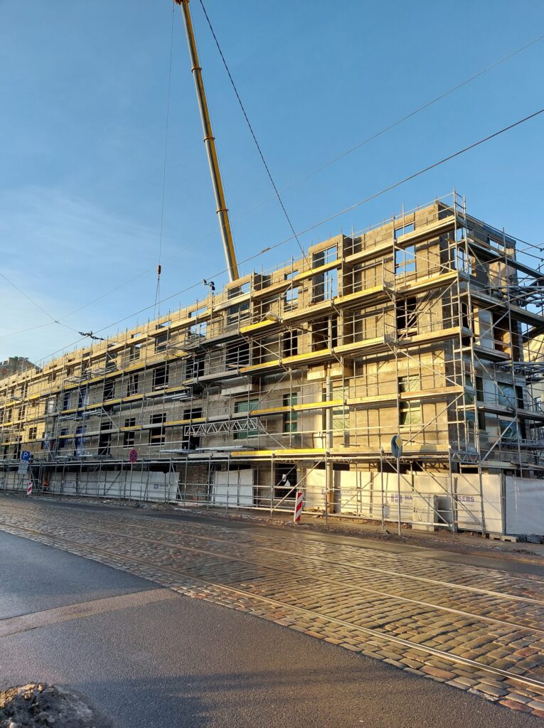 Elijas nami (Elijas iela 26, Latgales iela 31, 33, 35) - Multi apartment - construction photos