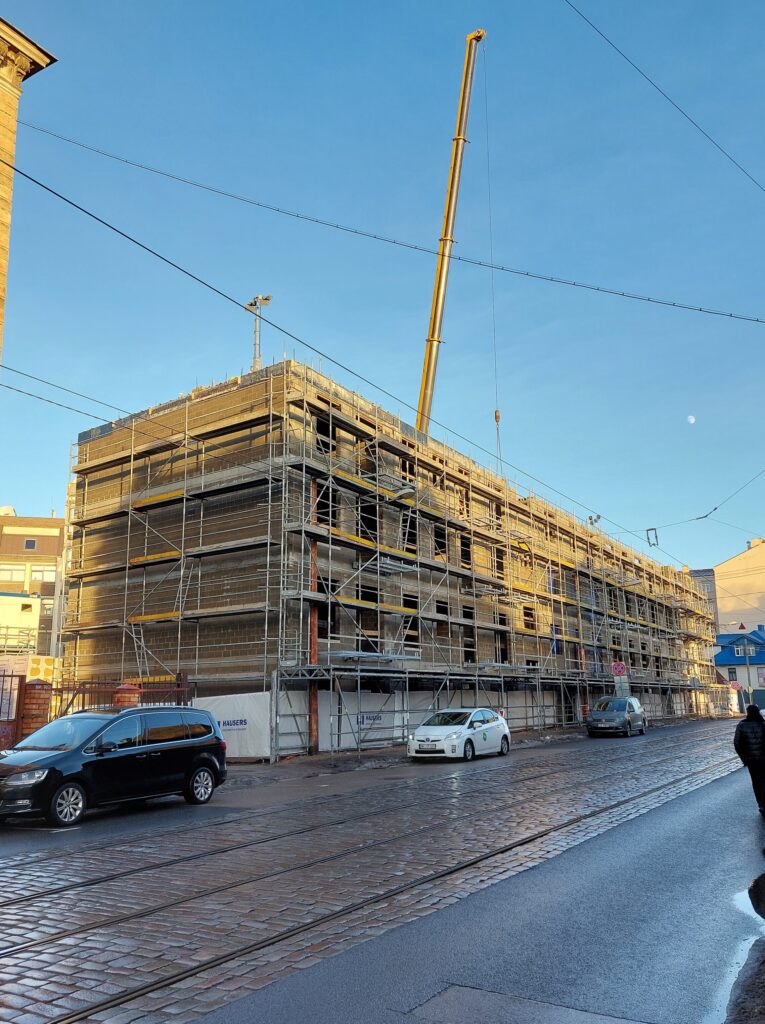 Elijas nami (Elijas iela 26, Latgales iela 31, 33, 35) - Multi apartment - construction photos