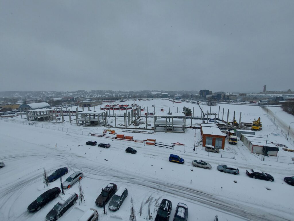 Raudondvario pl. 107B (Raudondvario pl. 107B) - Kaubanduskeskus - ehituse fotod