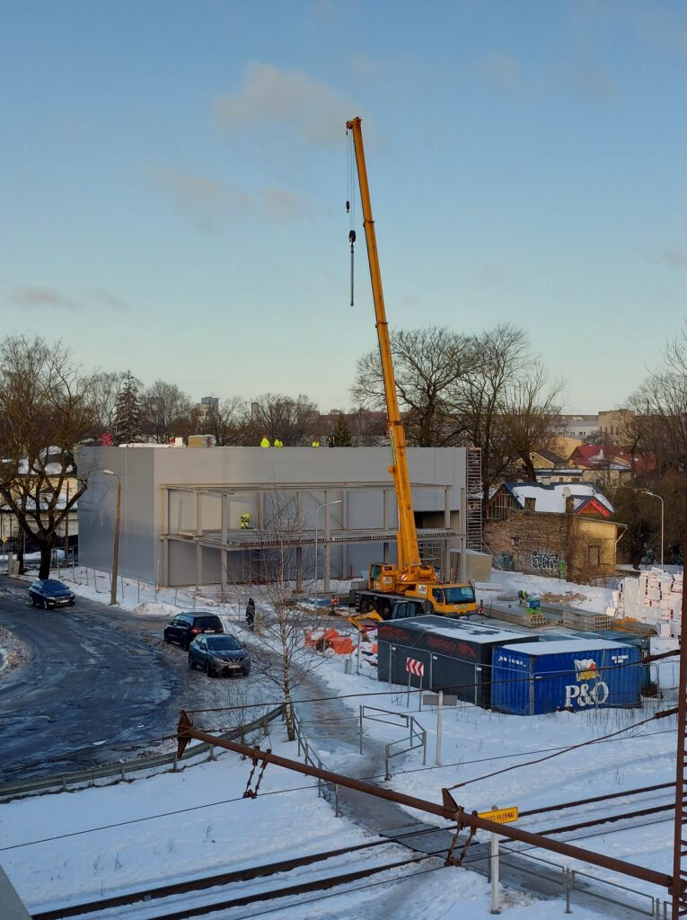 Pūres iela 5 (Pūres iela 5) - Office center, Warehouse / Distribution center - construction photos